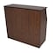 Atlas Commercial Products Walnut Portable Folding Bar FB26WN - alternate 1